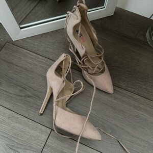 Lace Up Heels
